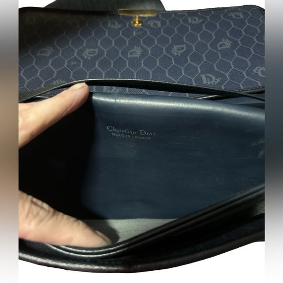 SOLD - Christian Dior Diorissimo Shoulder Bag/Clutch w/Chain - Picture 7 of 9